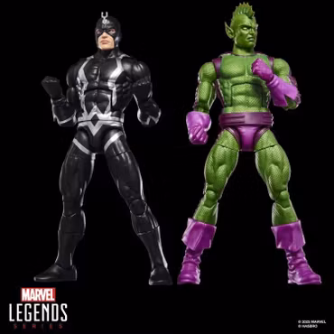 Inhumans Marvel Legends Black Bolt and Marvel's Triton Action Figure Two-Pack