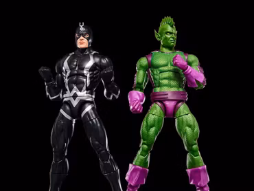 Inhumans Marvel Legends Black Bolt and Marvel's Triton Action Figure Two-Pack