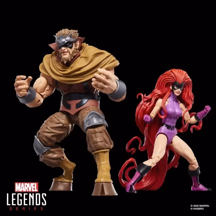 Inhumans Marvel Legends Medusa and Gorgon Action Figure Two-Pack
