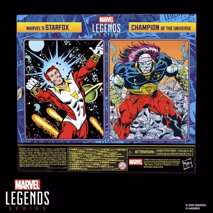 Marvel Legends Marvel’s Starfox & Champion of the Universe Action Figure Two-Pack