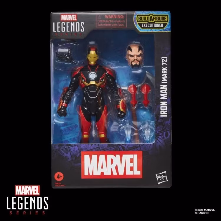 Iron Man Marvel Legends Iron Man (Mark 72) Action Figure (Executioner BAF)
