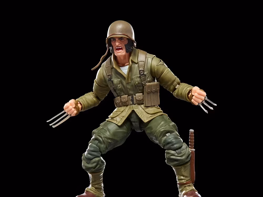 X-Men Marvel Legends Wolverine (WWII Logan) Action Figure (Executioner BAF)