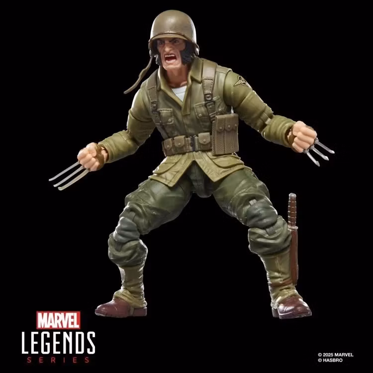 X-Men Marvel Legends Wolverine (WWII Logan) Action Figure (Executioner BAF)