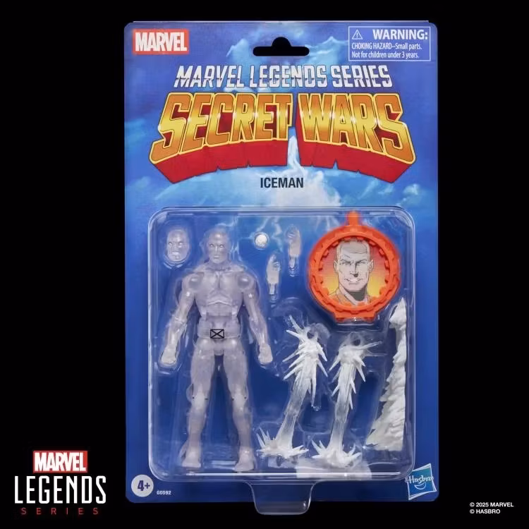 Secret Wars Marvel Legends Iceman Action Figure
