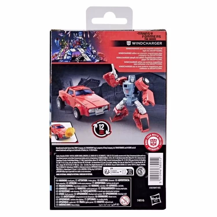 The Transformers: The Movie Studio Series Deluxe Class Windcharger