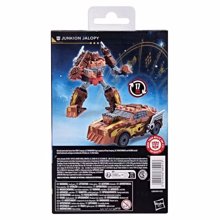Transformers: Age of the Primes Deluxe Class Junkion Jalopy Action Figure