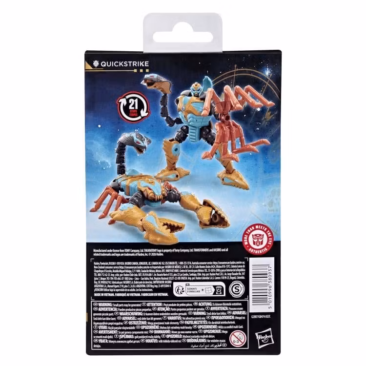 Transformers: Age of the Primes Deluxe Class Quickstrike Action Figure