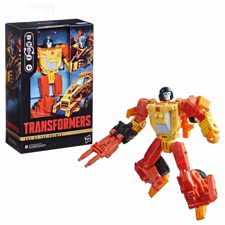 Transformers: Age of the Primes Deluxe Class Targetmaster Sureshot Action Figure