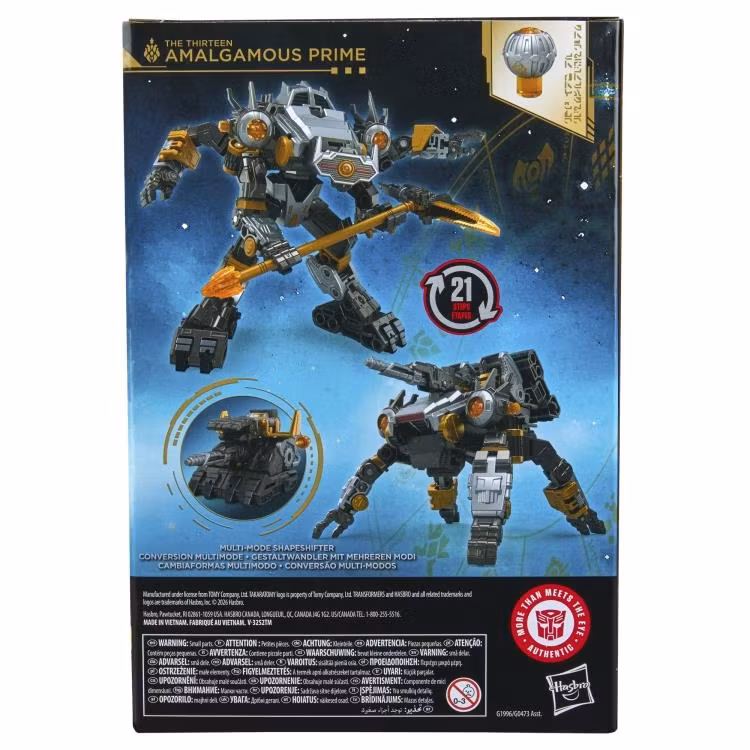 Transformers: Age of the Primes Voyager Class The Thirteen Amalgamous Prime Action Figure