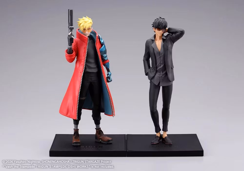 Trigun Stampede Oshi Works Nicholas D. Wolfwood Figure
