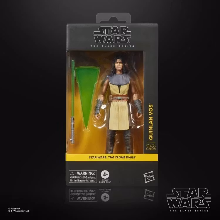 Star Wars: The Black Series Quinlan Vos (The Clone Wars) Action Figure