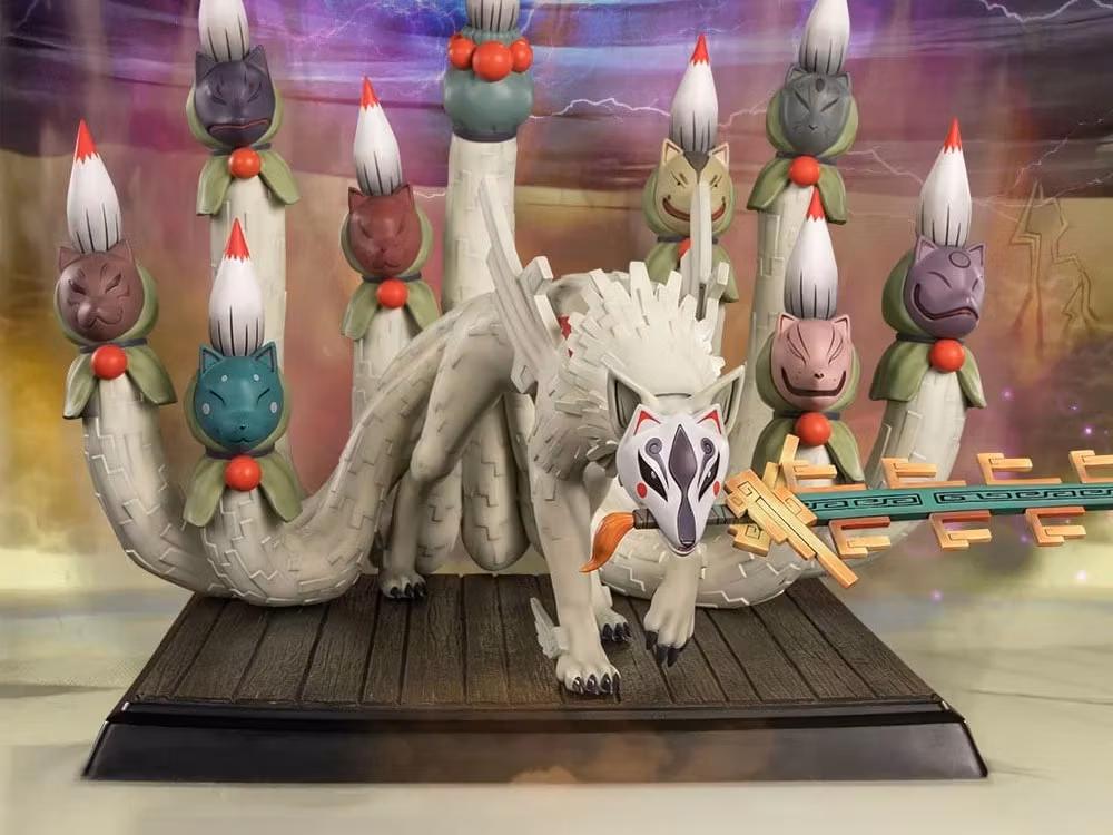 Okami Ninetails Limited Edition Statue