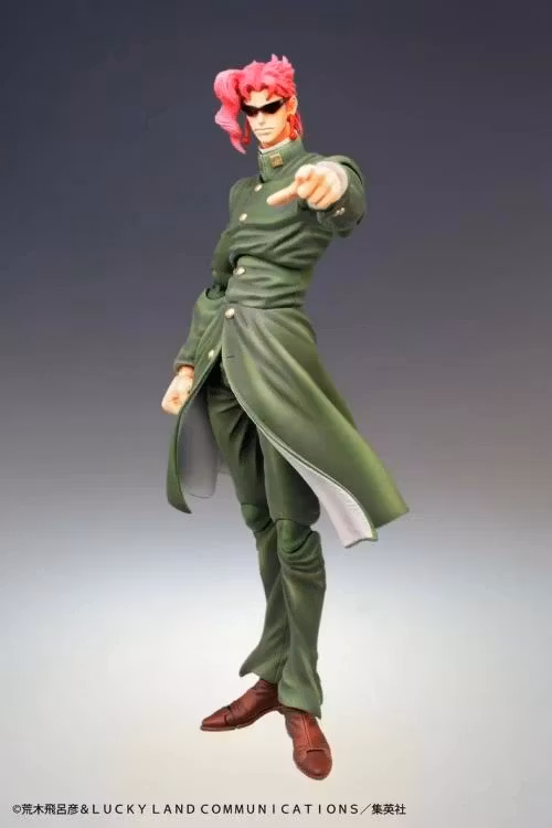 JoJo's Bizarre Adventure: Stardust Crusaders Super Action Statue Noriaki Kakyoin Action Figure (Rerelease)