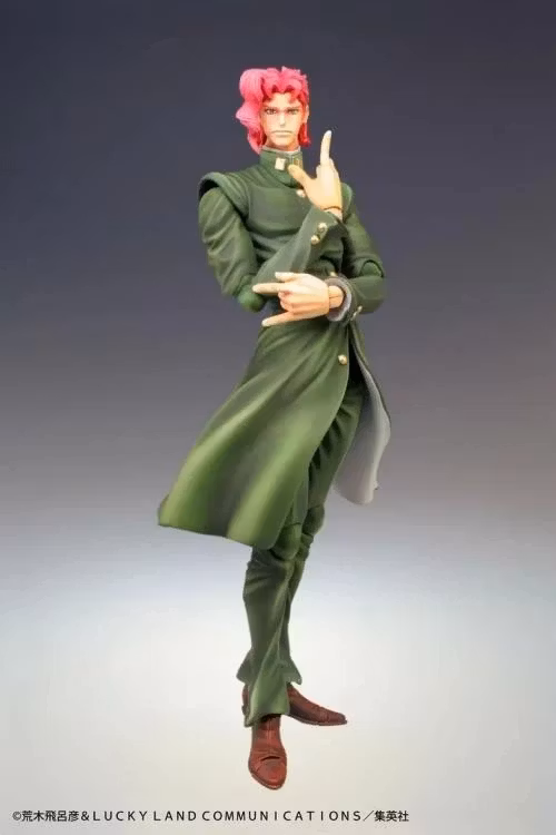 JoJo's Bizarre Adventure: Stardust Crusaders Super Action Statue Noriaki Kakyoin Action Figure (Rerelease)
