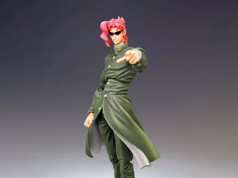 JoJo's Bizarre Adventure: Stardust Crusaders Super Action Statue Noriaki Kakyoin Action Figure (Rerelease)