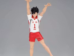Haikyu!! Tetsuro Kuroo (Second Uniform Ver.) Posing Figure