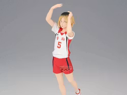 Haikyu!! Kenma Kozume (Second Uniform Ver.) Posing Figure