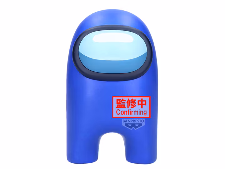 Among Us Sofvimates Blue Figure