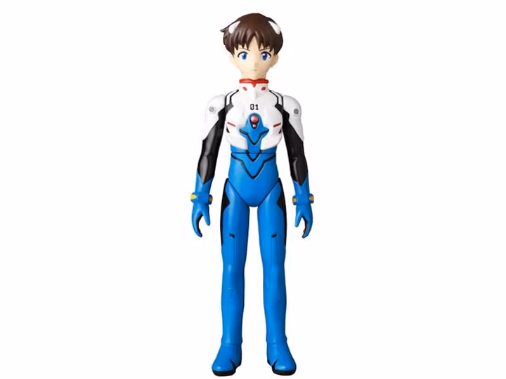 Rebuild of Evangelion ASM Series Jumbo Size Soft Vinyl Statue Shinji Ikari