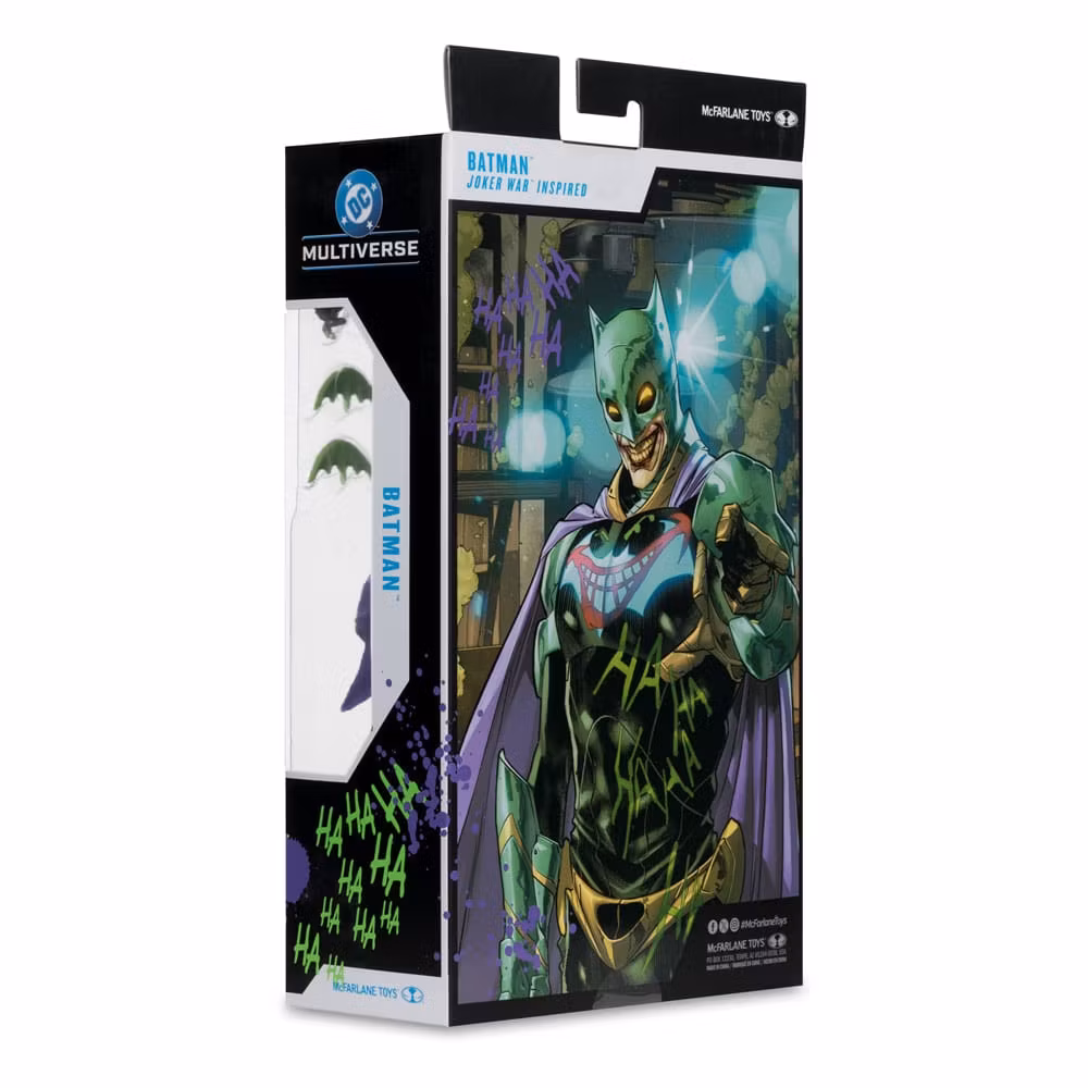 DC Multiverse Batman (Joker War) (Jokerized) (Gold Label) Action Figure