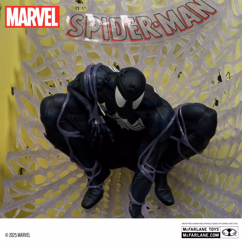 Marvel Collection Spider-Man (Spider-Man #1) (Black Suit) (Chase) 1/6 Scale Figure
