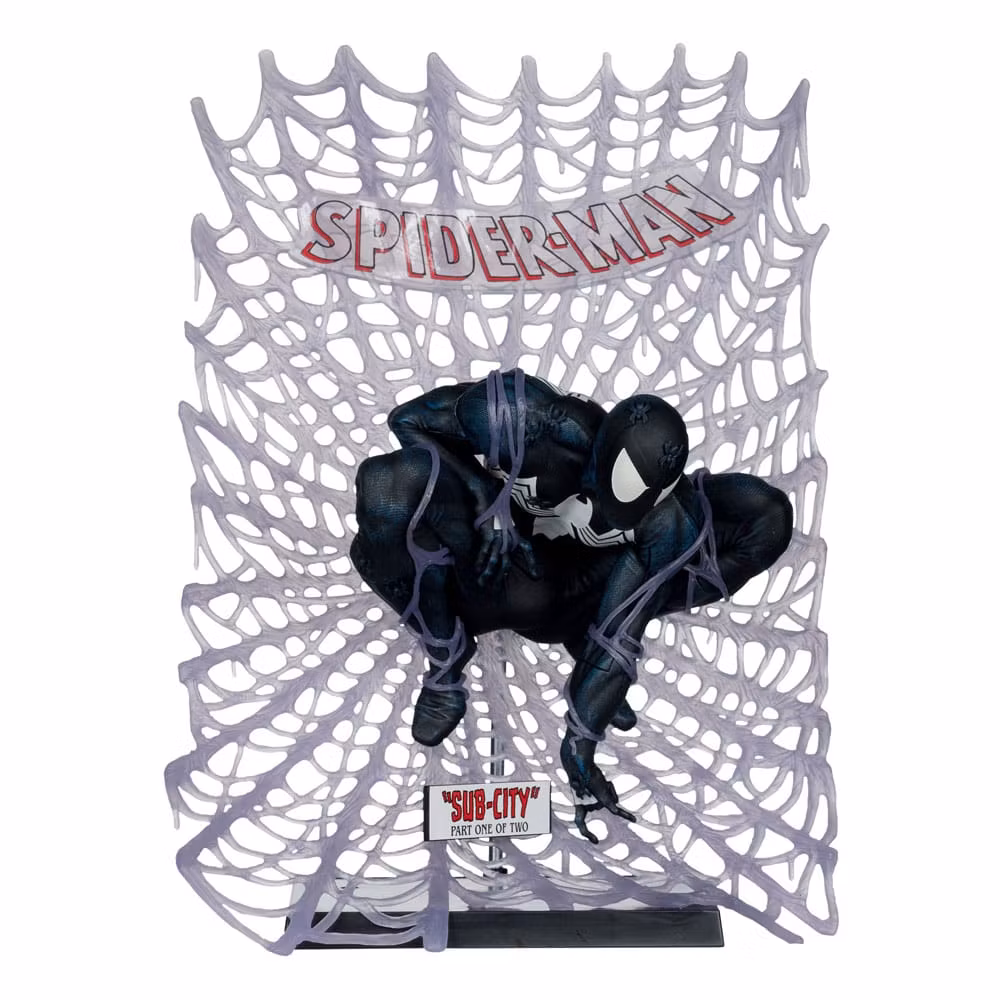 Marvel Collection Spider-Man (Spider-Man #1) (Black Suit) (Chase) 1/6 Scale Figure