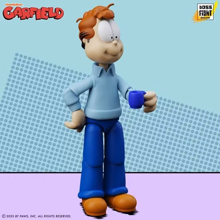 Garfield Jon Arbuckle (Deluxe Ver.) Action Figure