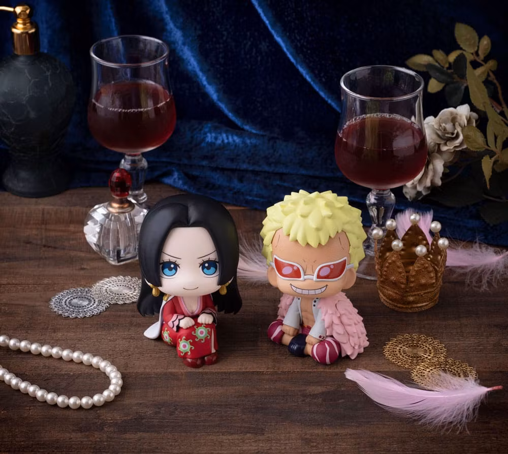 One Piece Look Up Series Boa Hancock & Donquixote Doflamingo Set (With Gift)