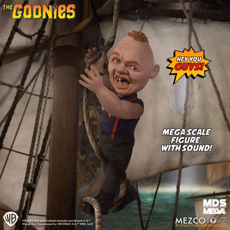 The Goonies Mezco Designer Series Mega Scale Talking Sloth