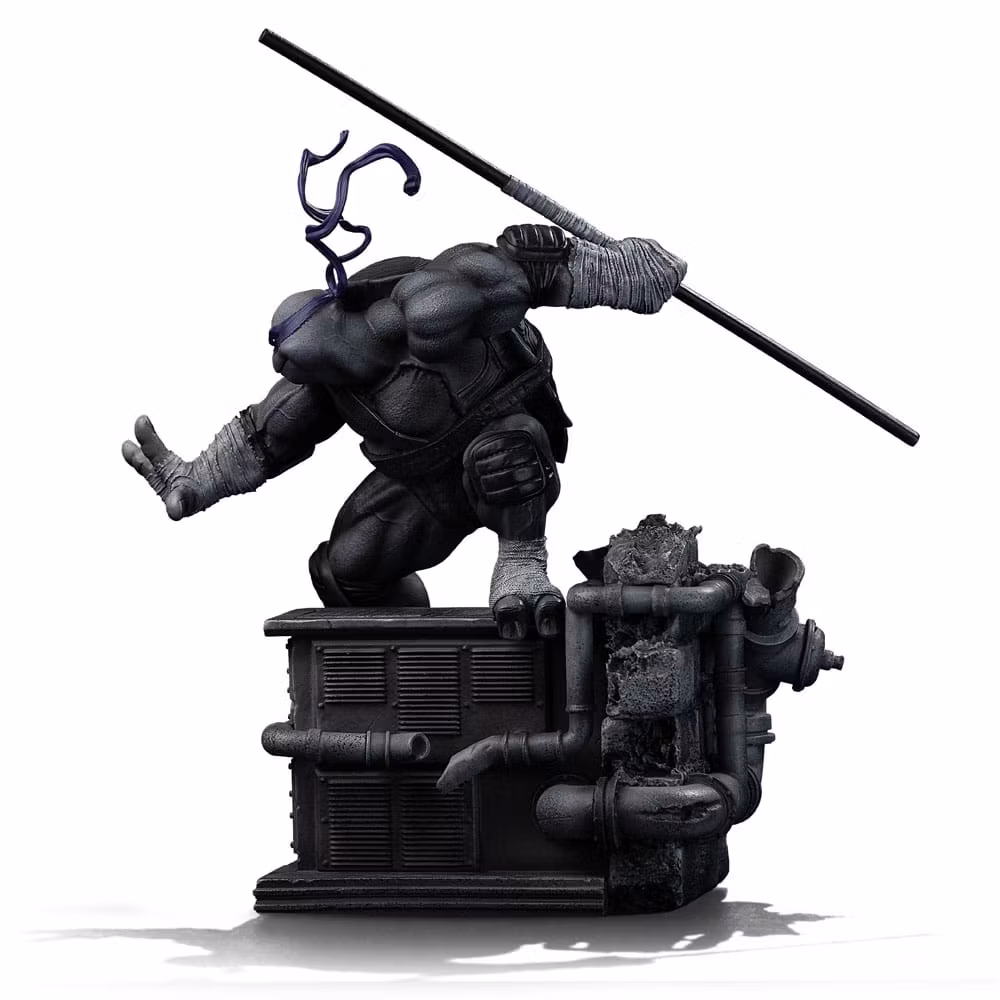 Teenage Mutant Ninja Turtles Donatello Black and White Variant 1/10 Art Scale Statue