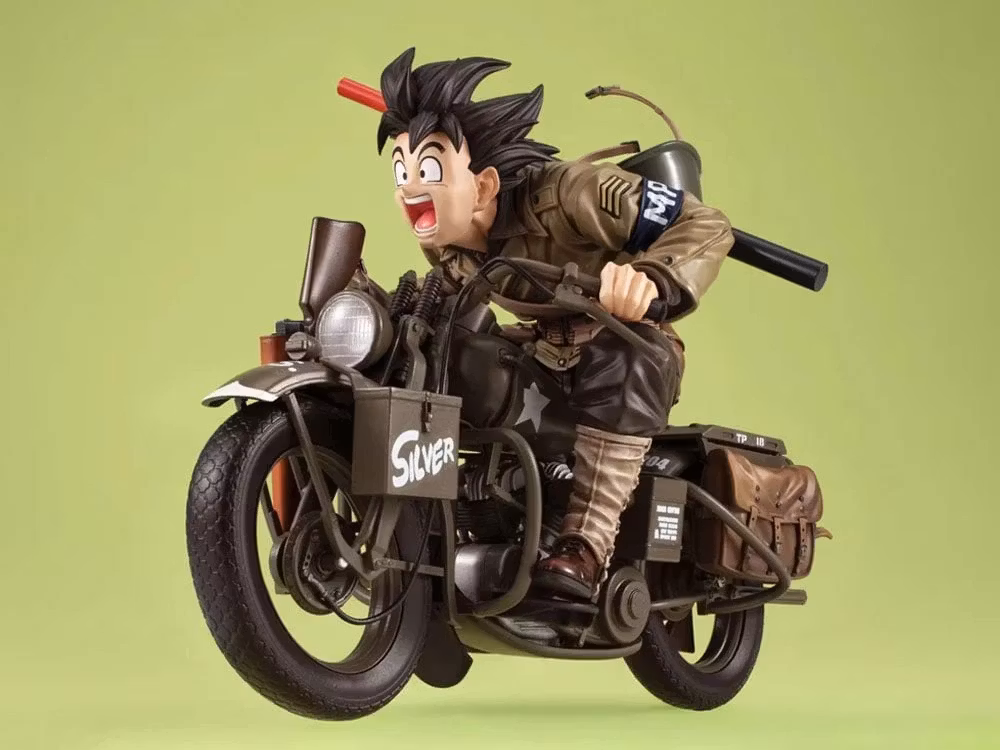 Dragon Ball Z Desktop Real McCoy EX Goku on Motorbike