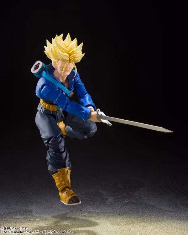 Dragon Ball Z S.H.Figuarts Super Saiyan Trunks (Boy from the Future) Action Figure (Rerelease)