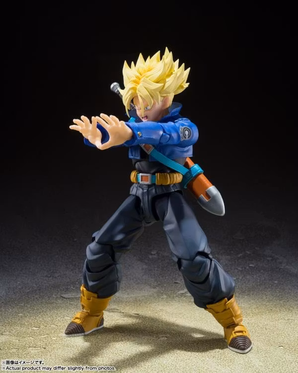 Dragon Ball Z S.H.Figuarts Super Saiyan Trunks (Boy from the Future) Action Figure (Rerelease)