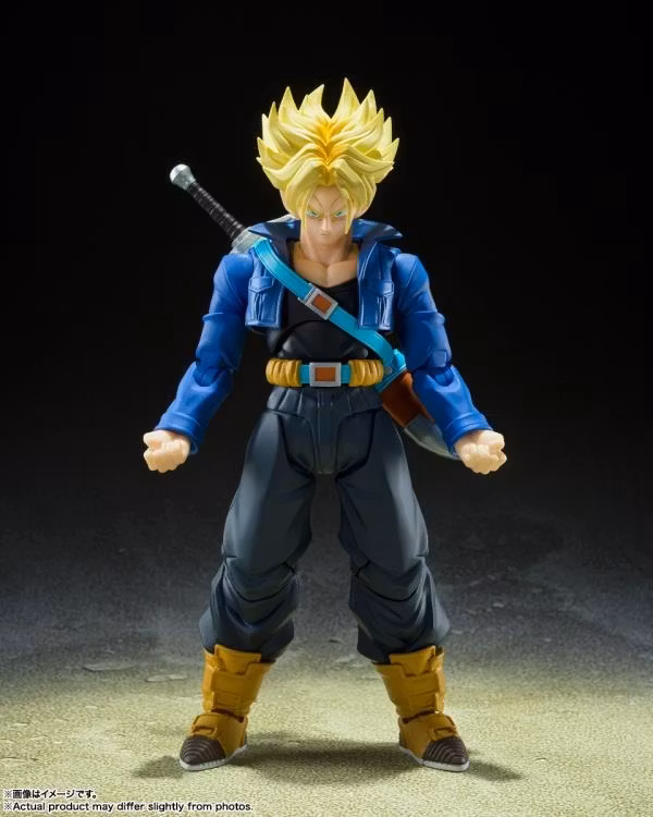 Dragon Ball Z S.H.Figuarts Super Saiyan Trunks (Boy from the Future) Action Figure (Rerelease)