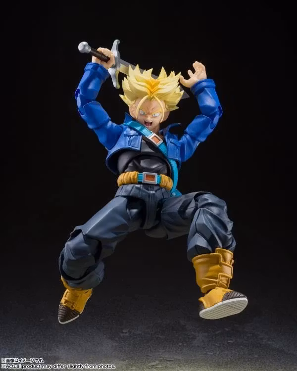 Dragon Ball Z S.H.Figuarts Super Saiyan Trunks (Boy from the Future) Action Figure (Rerelease)