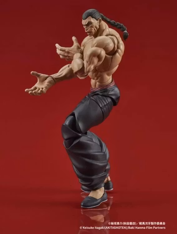Baki Son of Ogre Dig Action Retsu Kaioh Action Figure