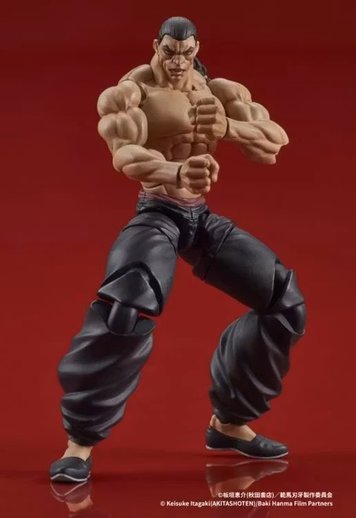 Baki Son of Ogre Dig Action Retsu Kaioh Action Figure