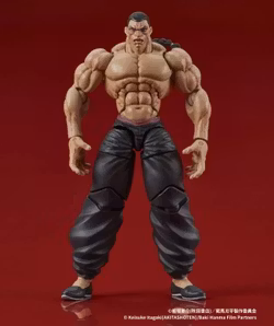 Baki Son of Ogre Dig Action Retsu Kaioh Action Figure