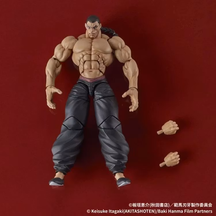 Baki Son of Ogre Dig Action Retsu Kaioh Action Figure