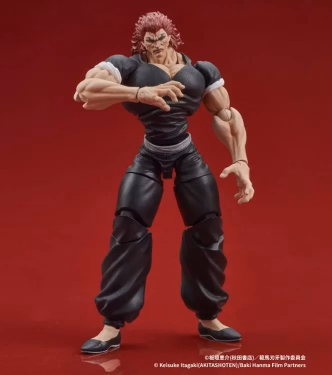 Baki Son of Ogre Dig Action Yujiro Hanma Action Figure