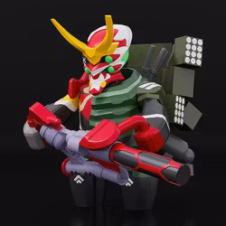 Rebuild of Evangelion Brickroid Evangelion Production Model-New 02 a