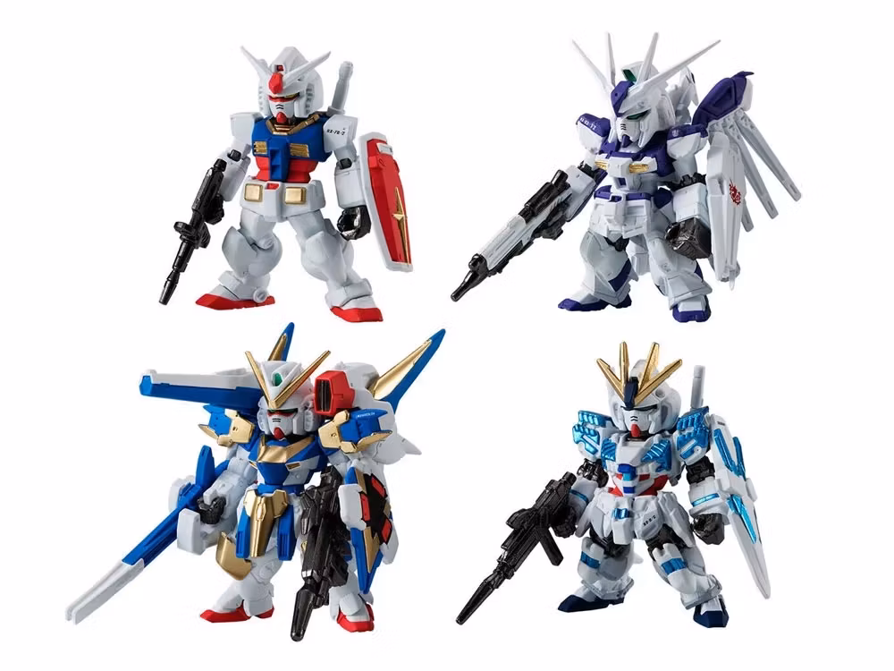 Mobile Suit Gundam FW Gundam Converge 15th Anniversary Universal Century Set