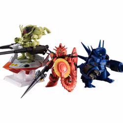 Mobile Suit Crossbone Gundam: Steel 7 FW Gundam Converge Core A Team Set