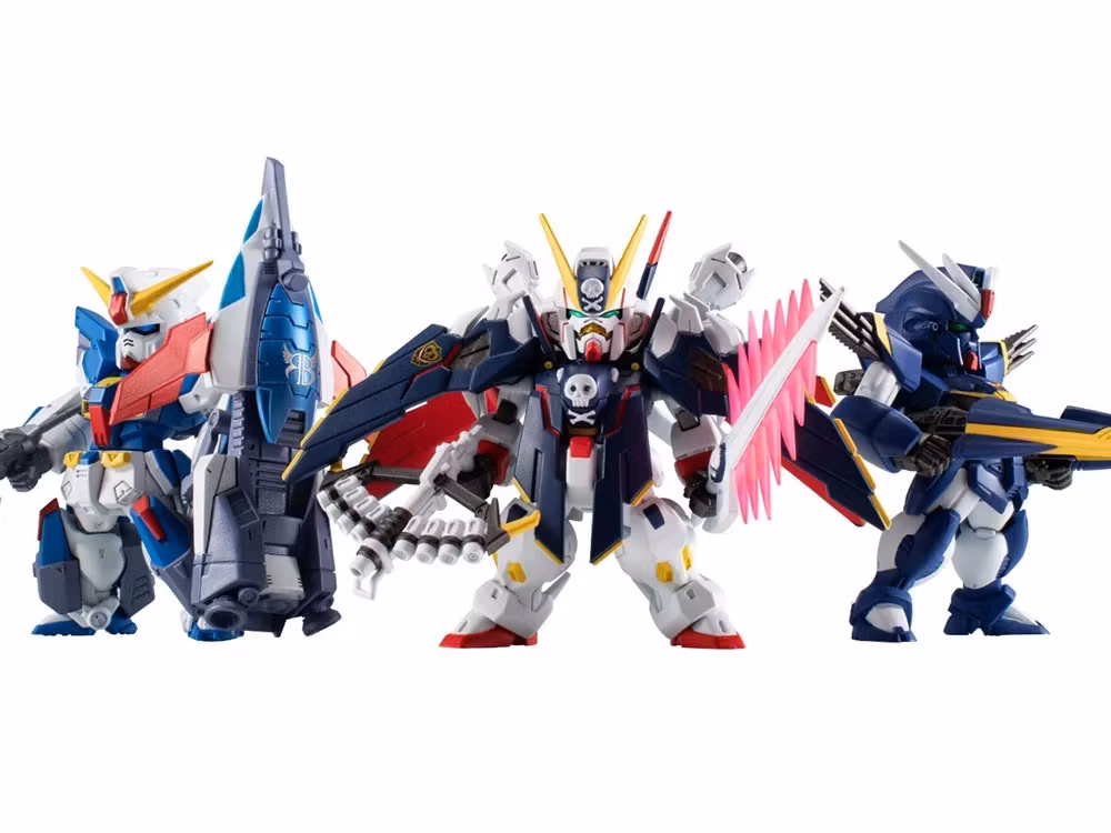 Mobile Suit Crossbone Gundam: Steel 7 FW Gundam Converge Core B Team Set