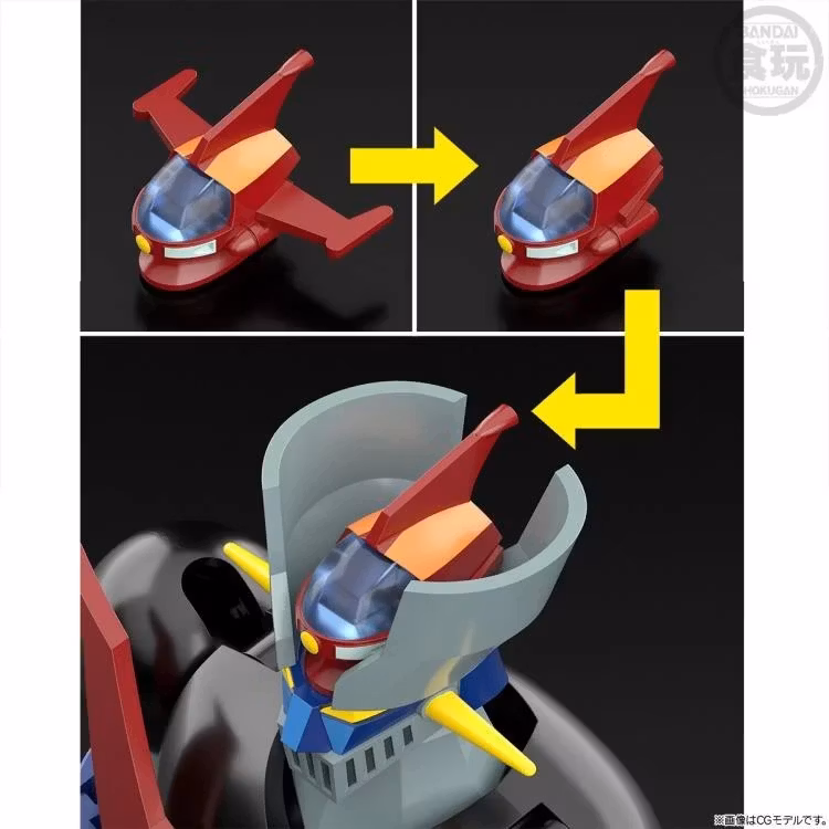 Mazinger Z SMP Mazinger Z (Pilder-On!) Model Kit Set