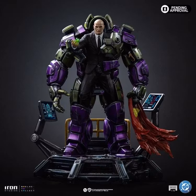 DC Comics Lex Luthor Unleashed 1/10 Deluxe Art Scale Statue