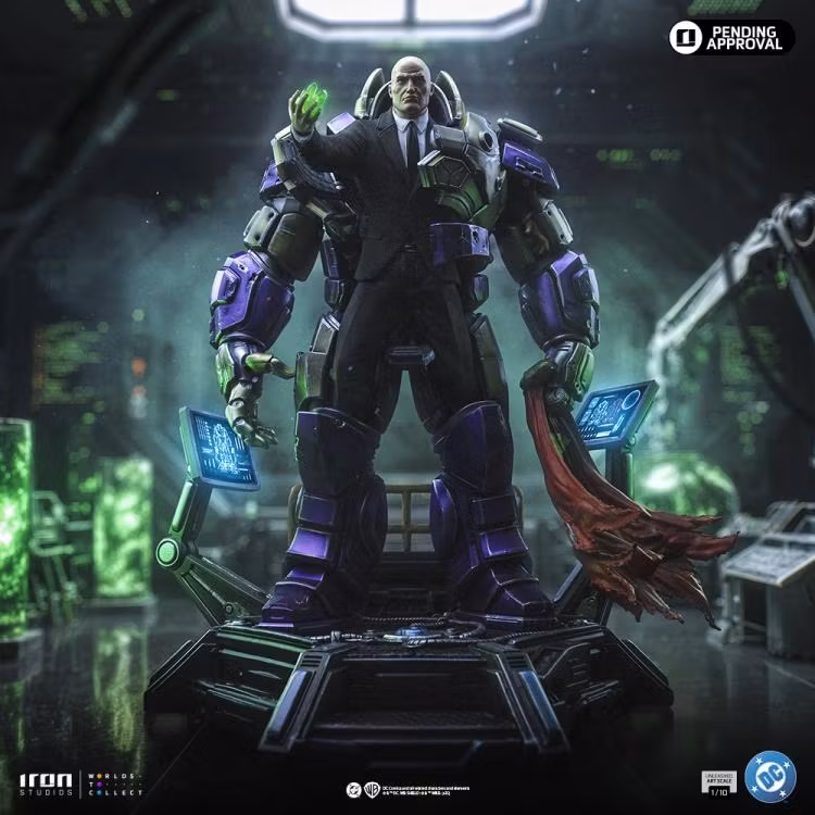 DC Comics Lex Luthor Unleashed 1/10 Deluxe Art Scale Statue