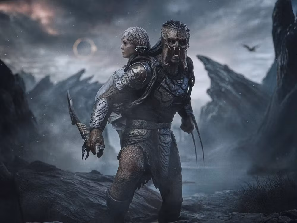 Predator: Badlands Predator Dek & Thia 1/10 Art Scale Statue