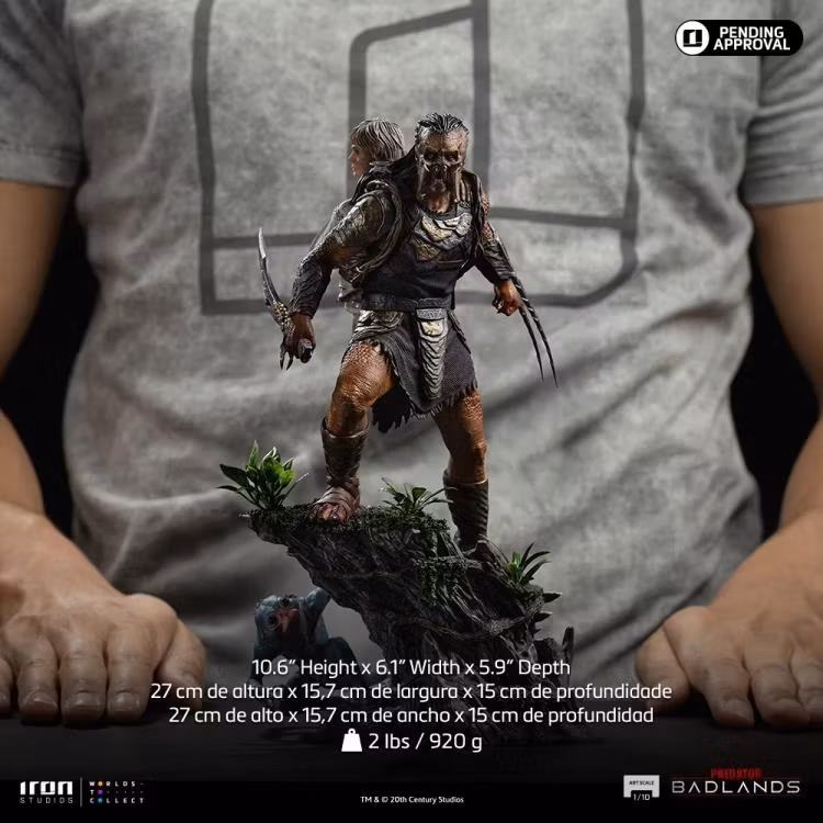 Predator: Badlands Predator Dek & Thia 1/10 Art Scale Statue