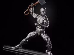 Silver Surfer Marvel Legends Obsidian Surfer Action Figure